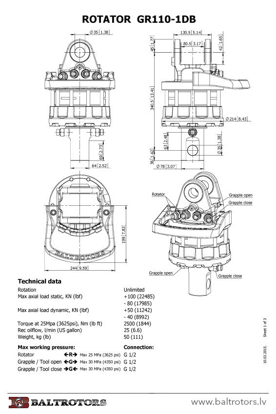 Baltrotors GR110-1DB