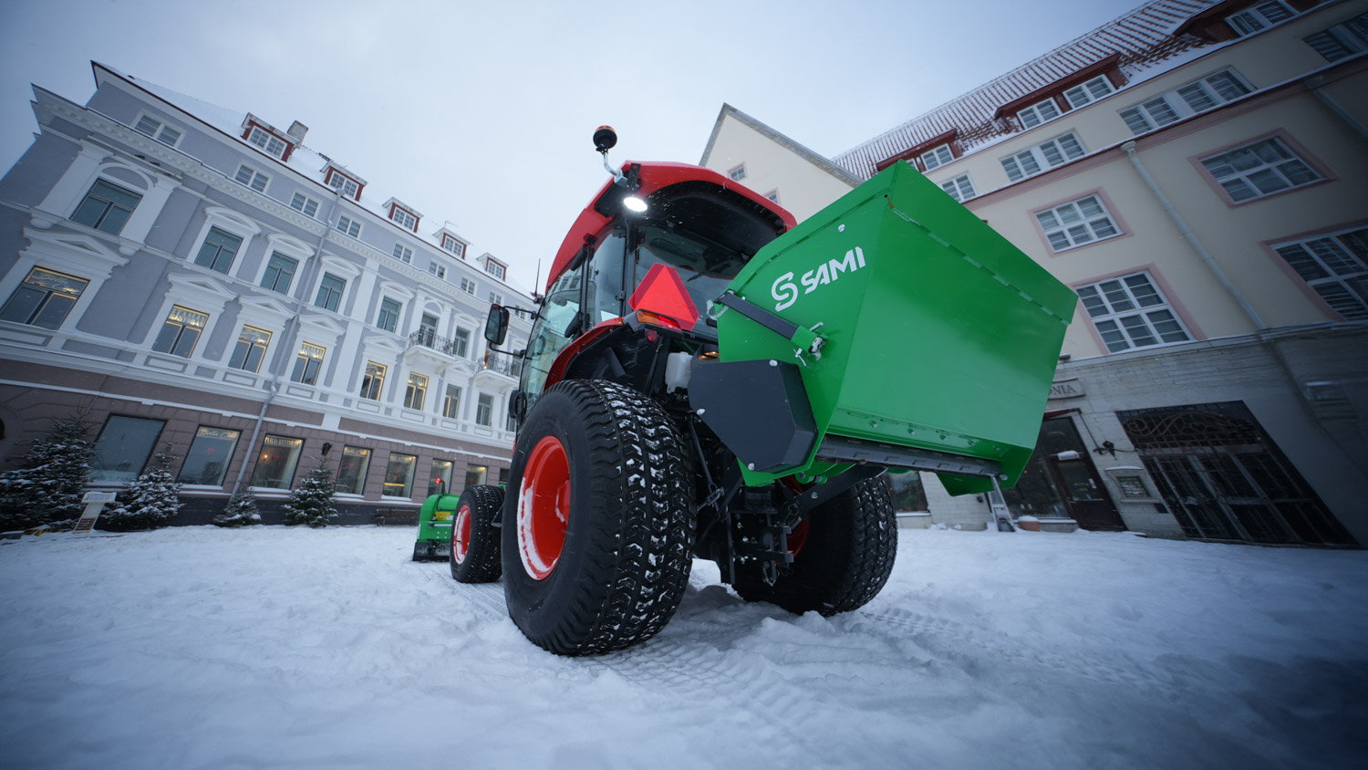SAMI Kompaktni posipalniki SLS